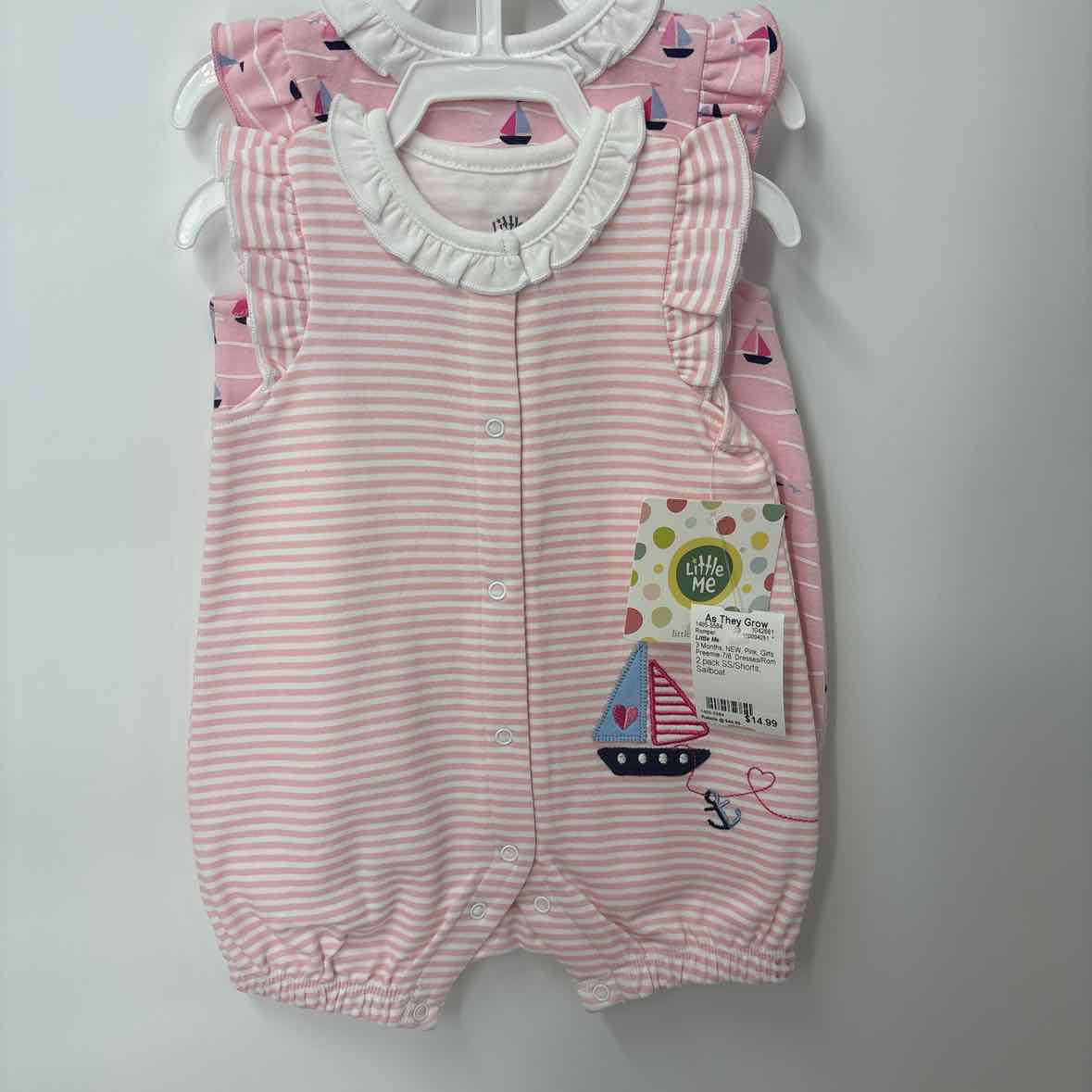 3 Months NEW Little Me Romper