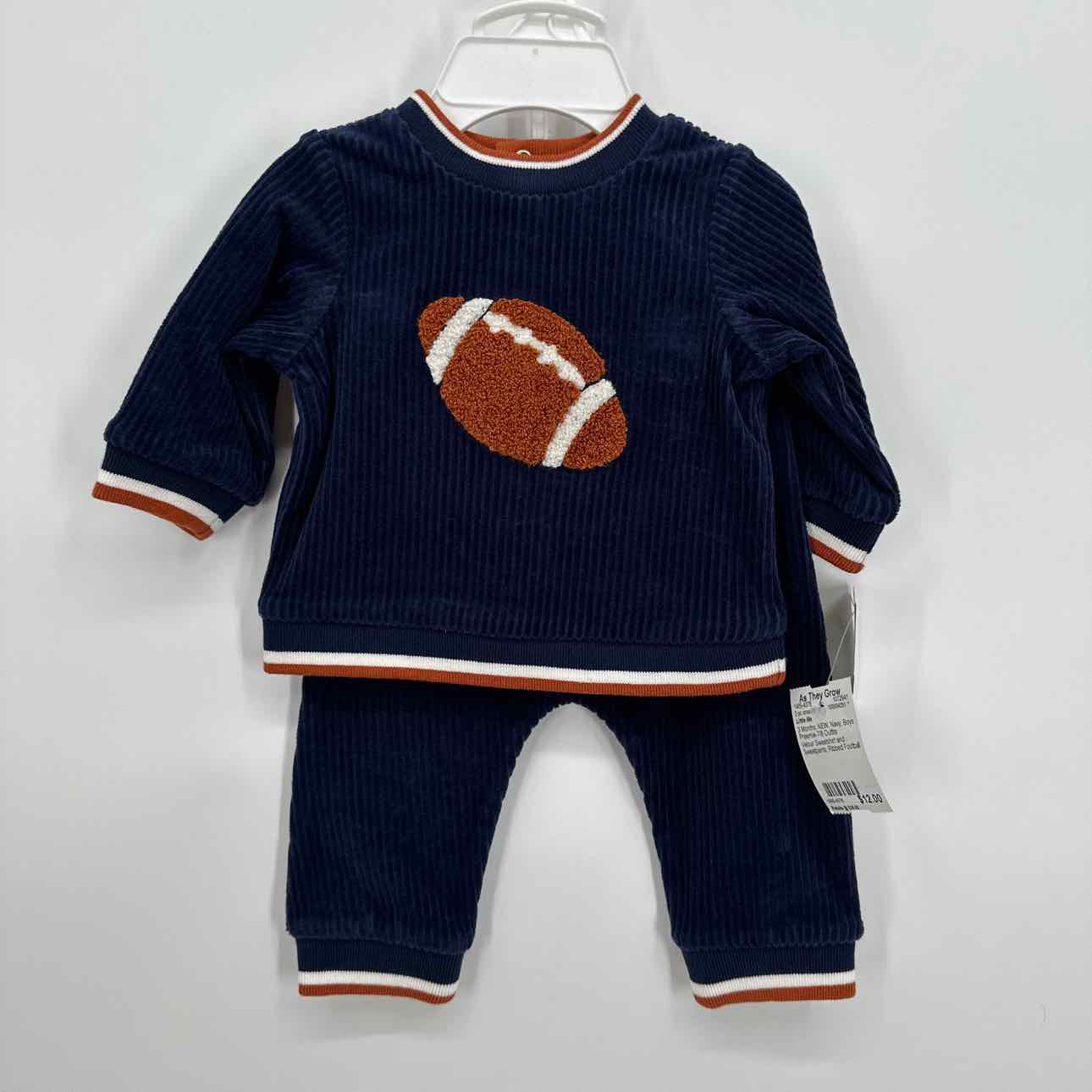 3 Months NEW Little Me 2 pc ensembles