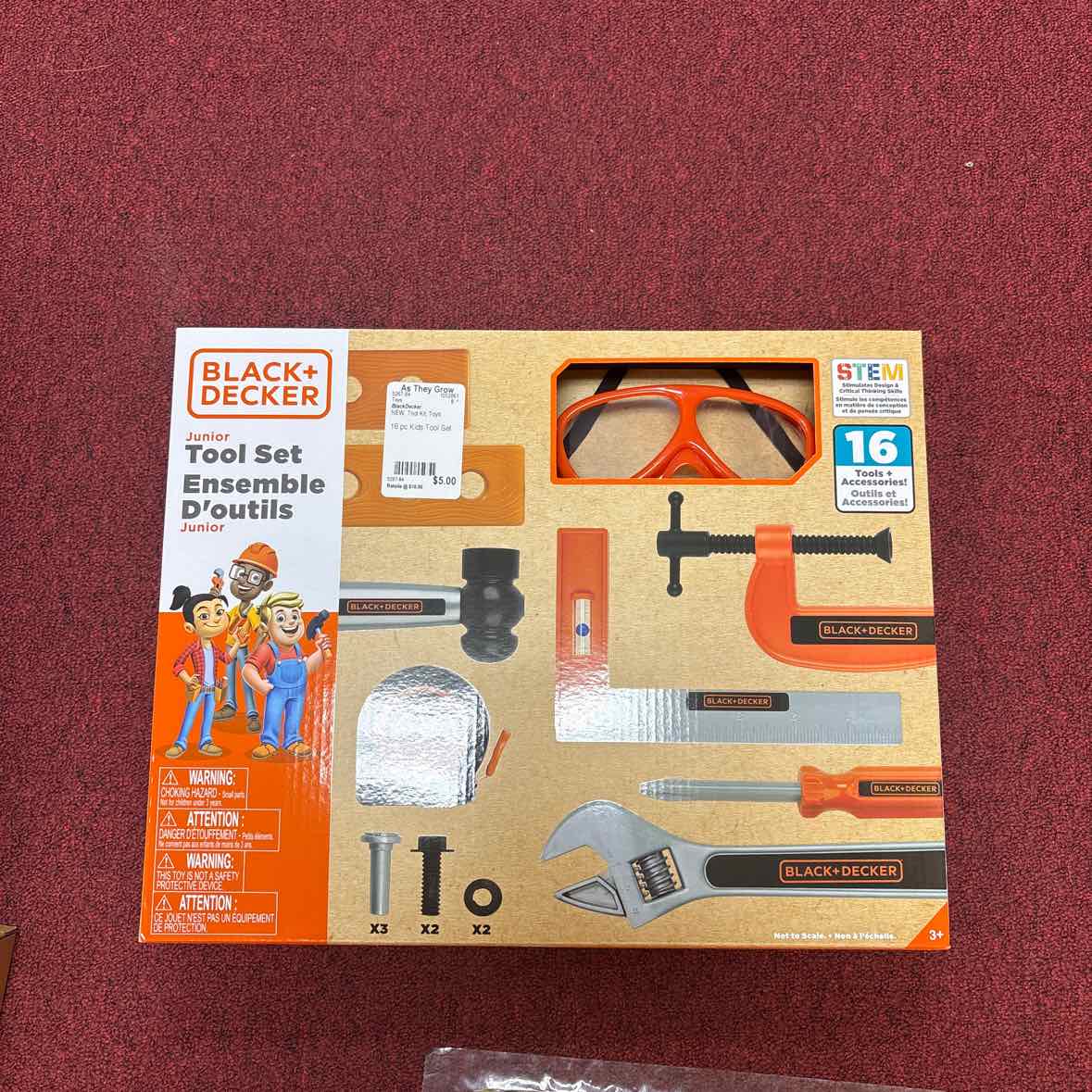 NEW BlackDecker Tool Kit Toys