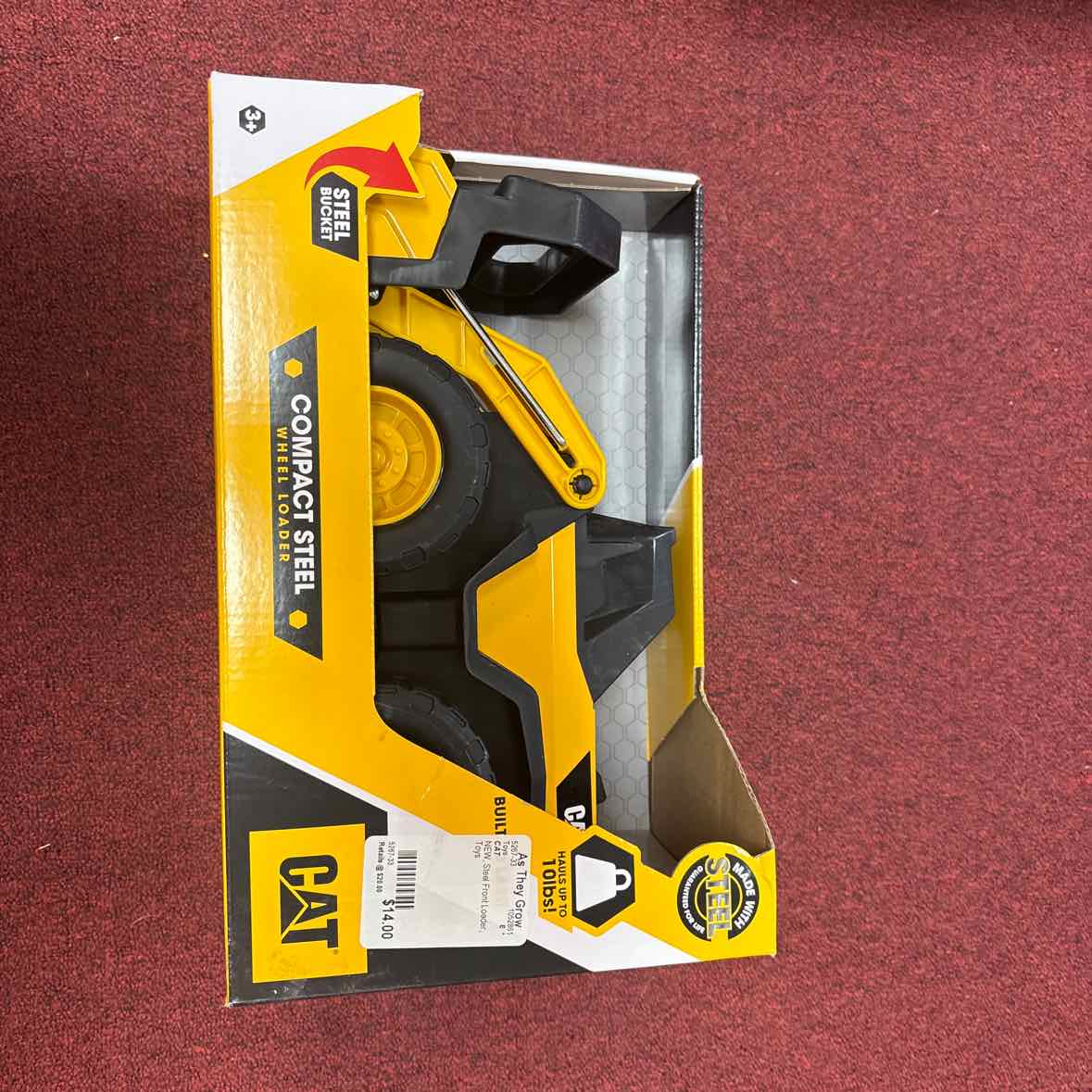 NEW CAT Steel Front Loader Toys