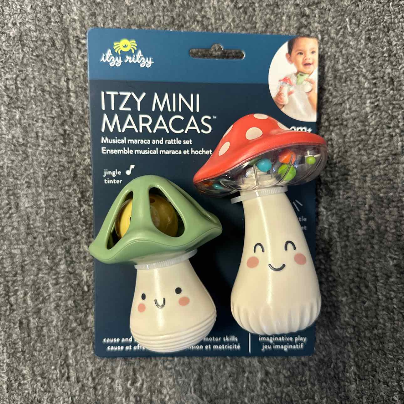 NEW Itzy Ritzy Mini Maracas Toys