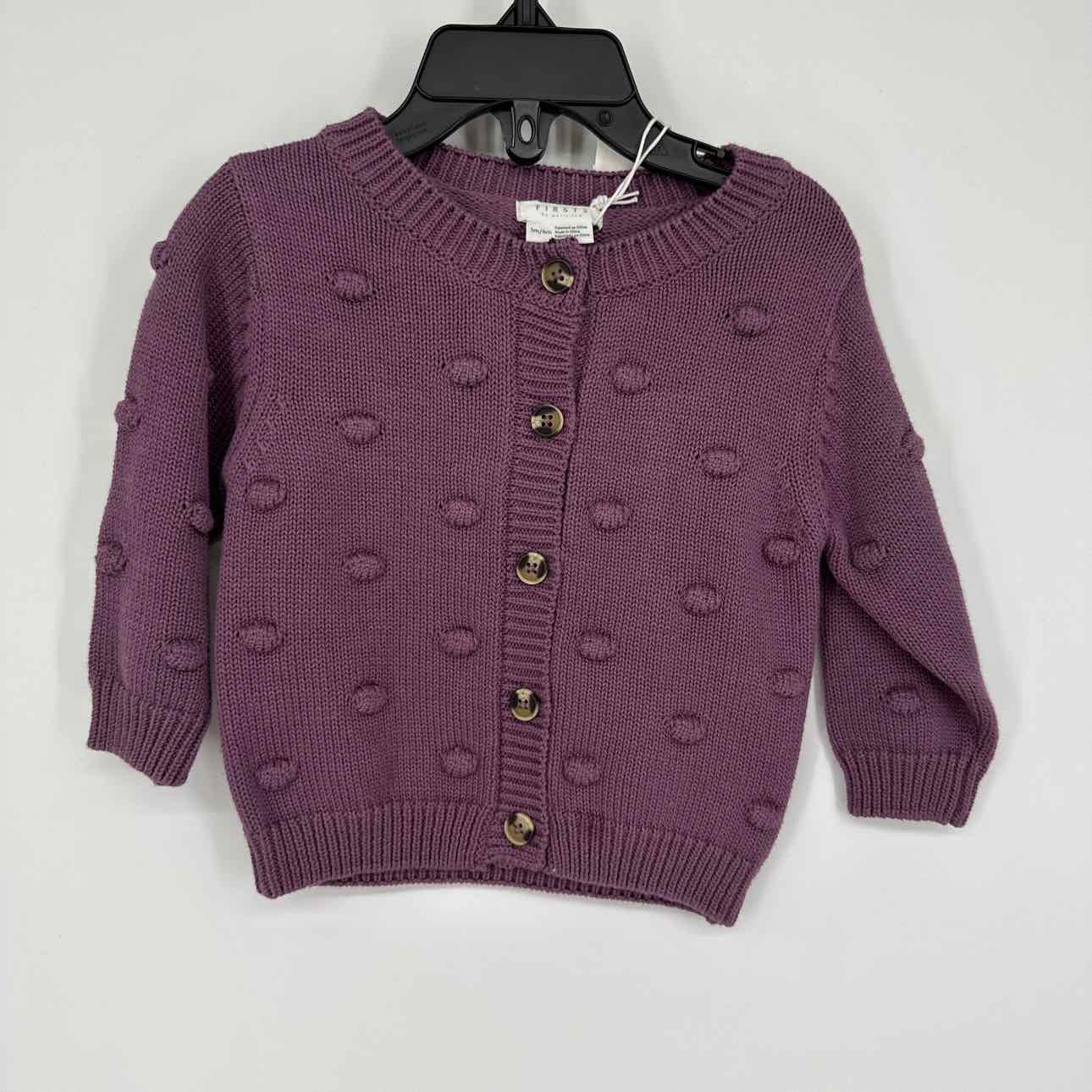 3/6 months NEW Firsts by Petit Lem Sweater