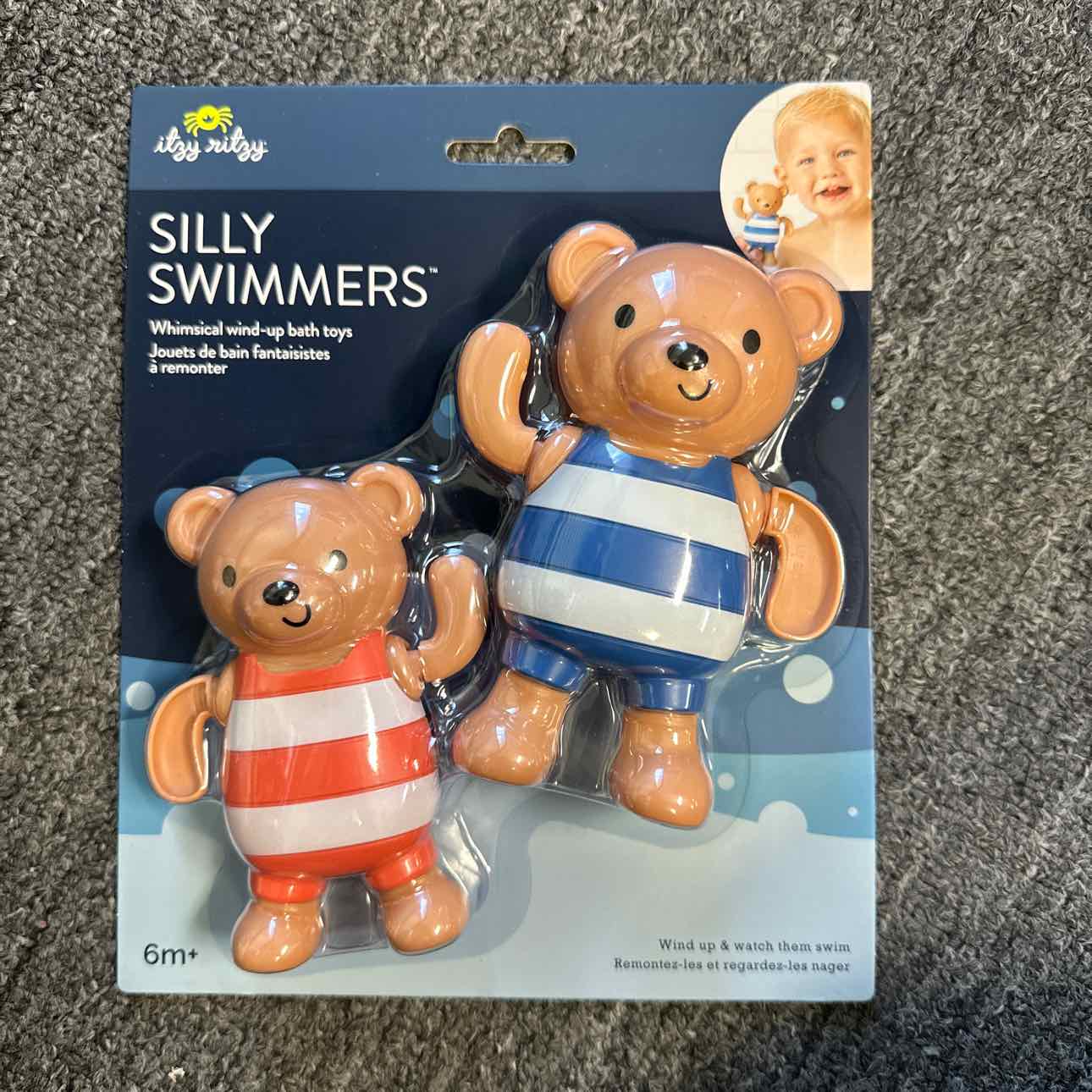 NEW Itzy Ritzy Bear Silly Swimmers Toys