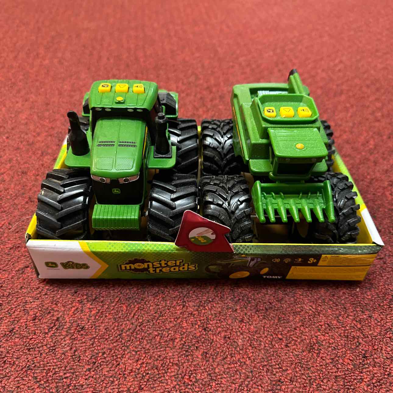 NEW John Deere Lights & Sounds 2 pack Toys