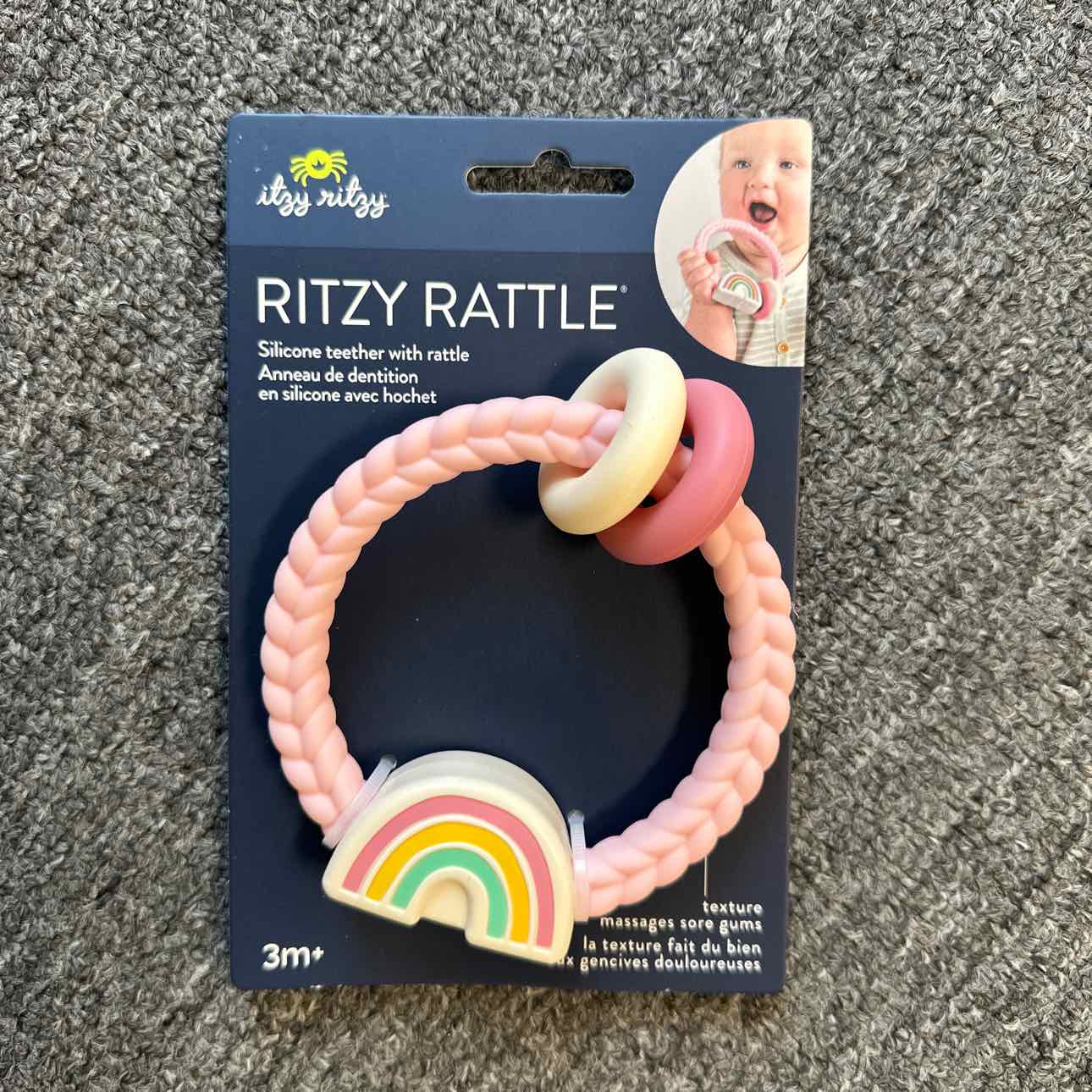 Teething Rainbow Ring NEW Itzy Ritzy Misc Items