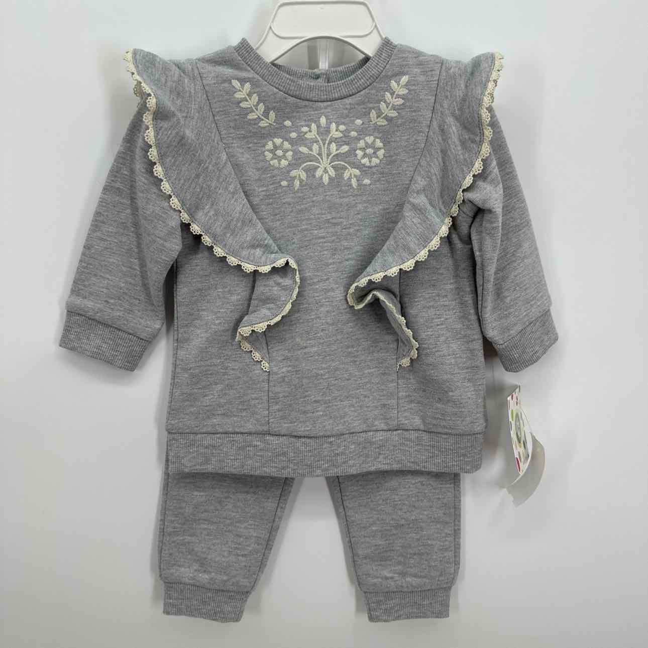 12 Months NEW Little Me 2pc Outfit
