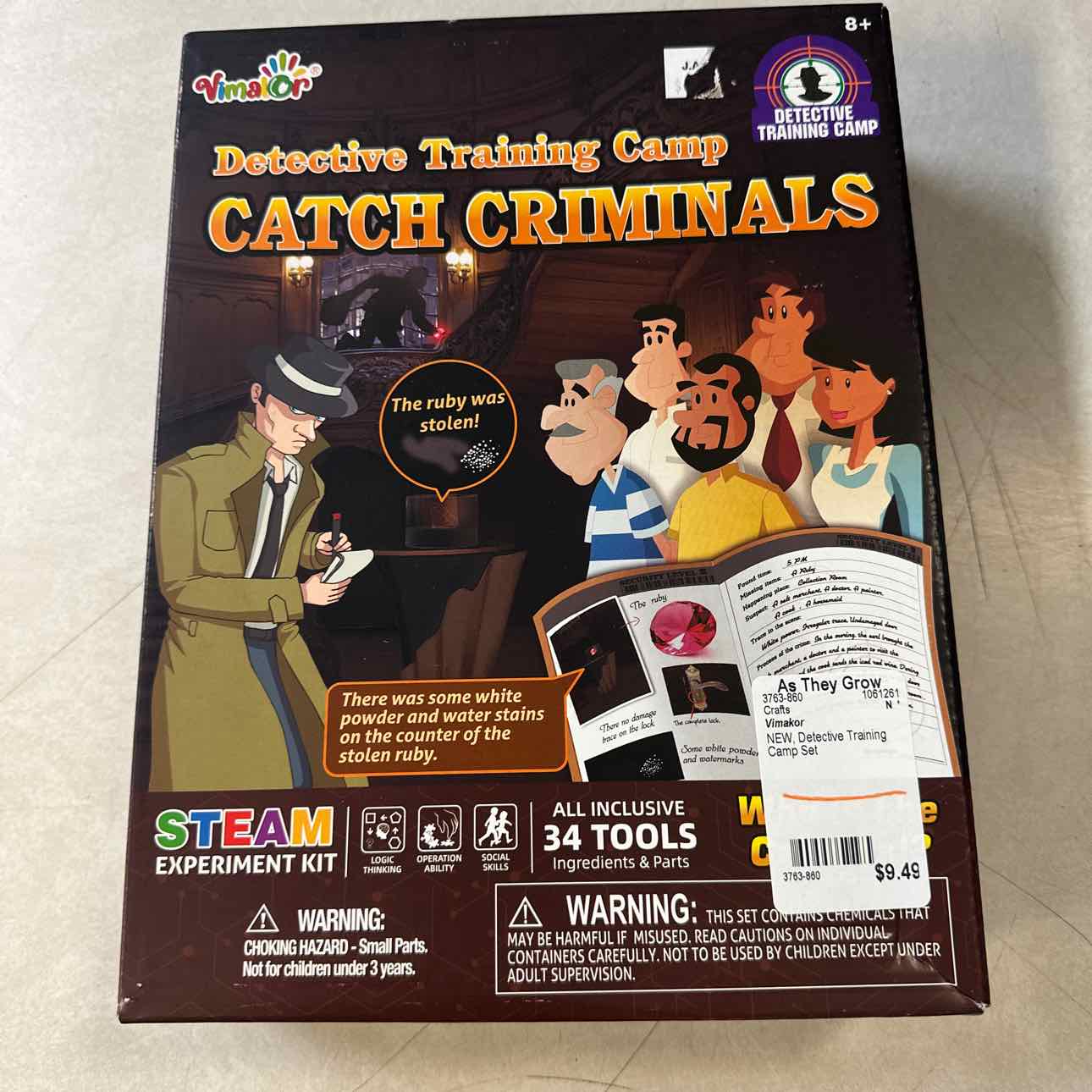 NEW Vimakor Detective Training Camp Set Crafts