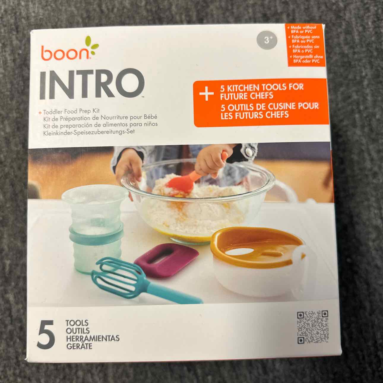 NEW Boon Intro Toddler Food Prep Crafts