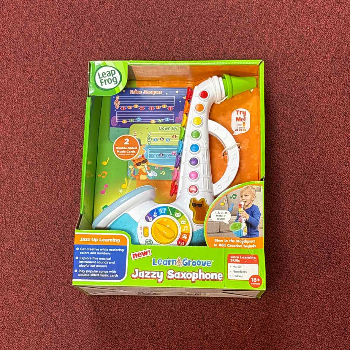 NEW LeapFrog Learn & Groove Saxophone Toys