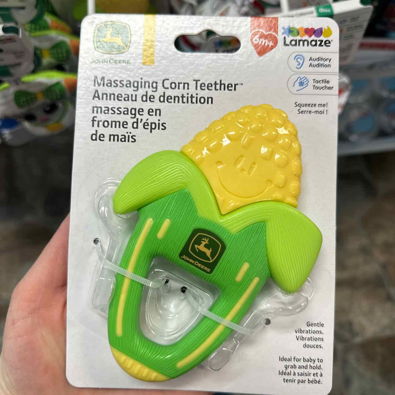 NEW Lamaze Massaging Corn Teether Toys