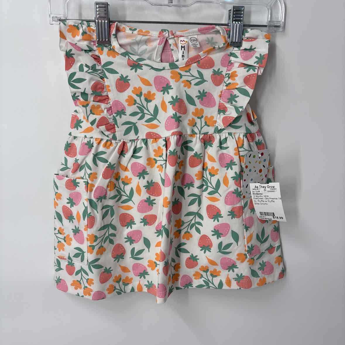 12 Months NEW MiniBamba 2pc Outfit