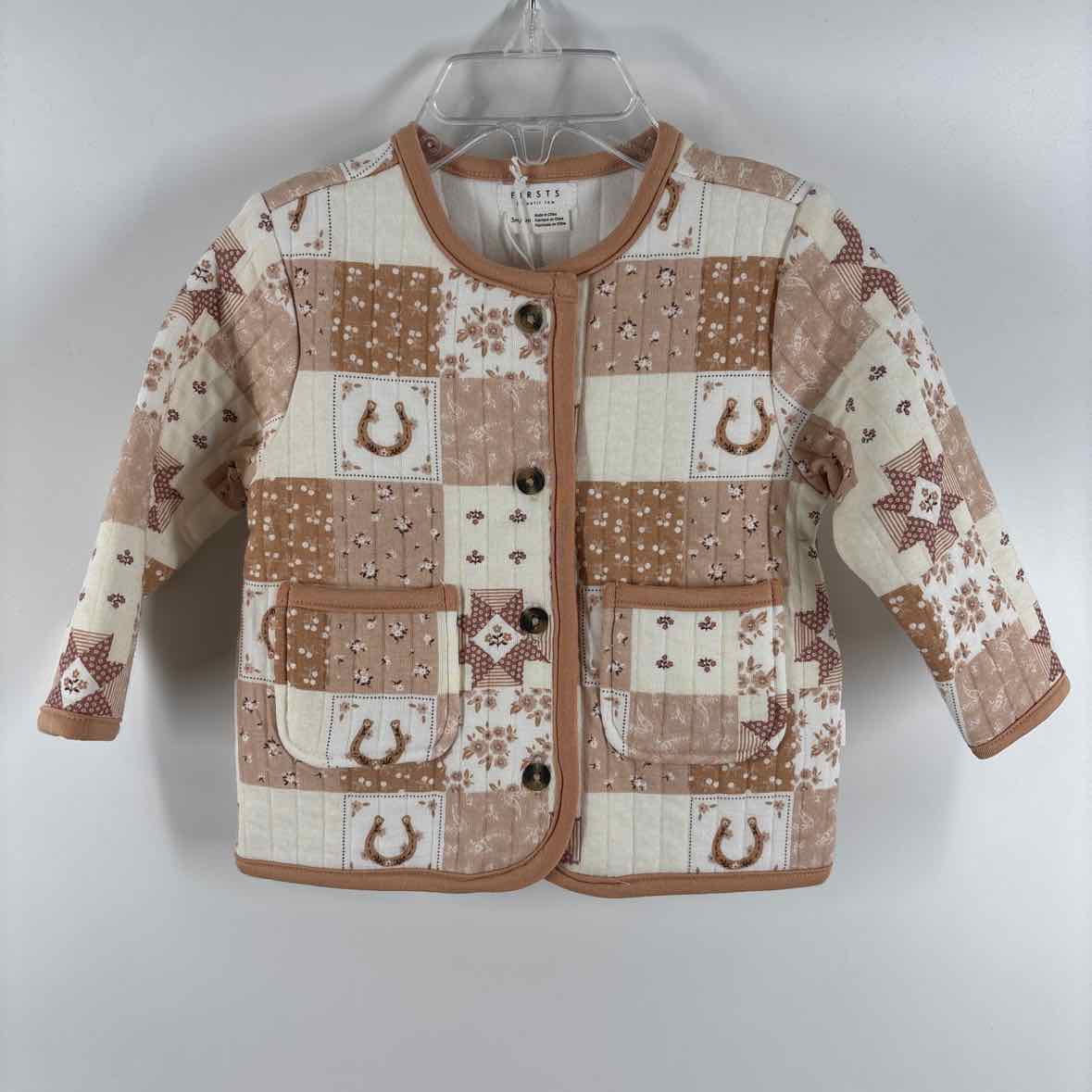 3/6 months NEW Firsts by Petit Lem Cardigan