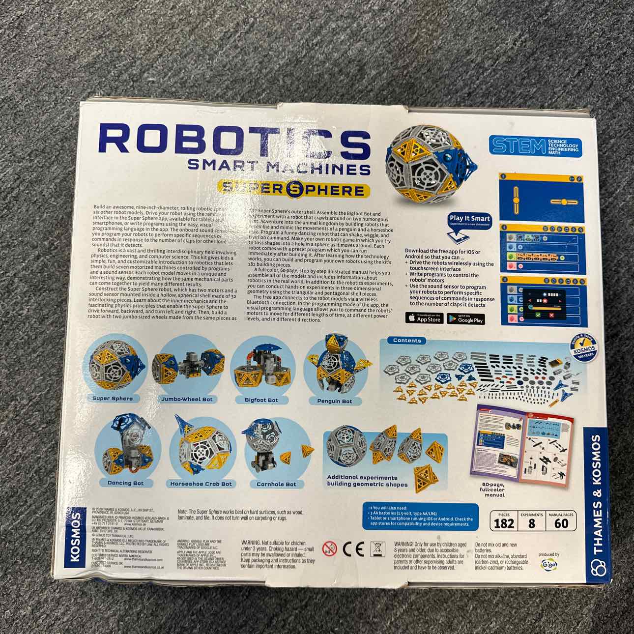 NEW Thames & Kosmos Robotics Smart Machines Set Toys