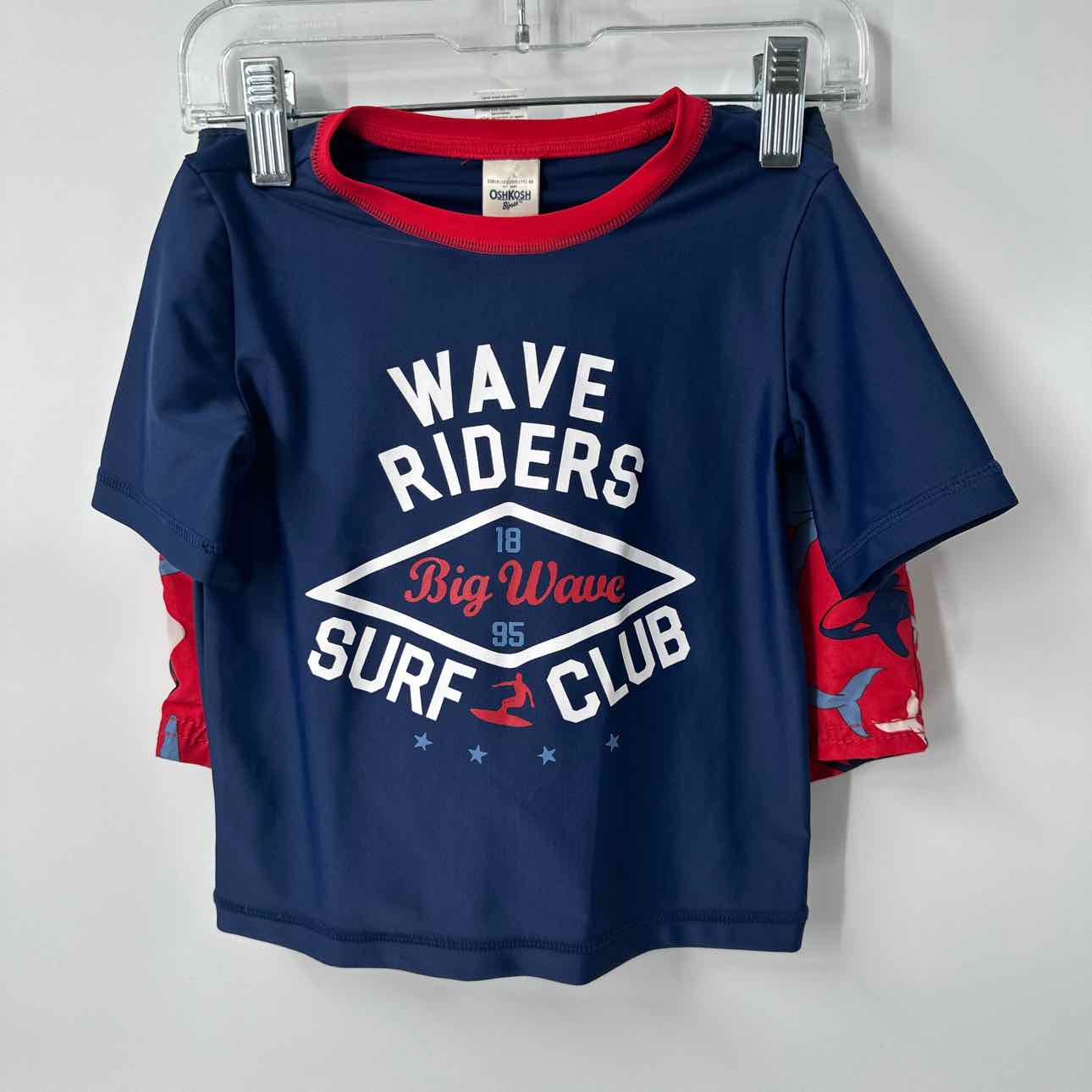 3T Oshkosh Swim Trunks & Rash Guard Swimwear