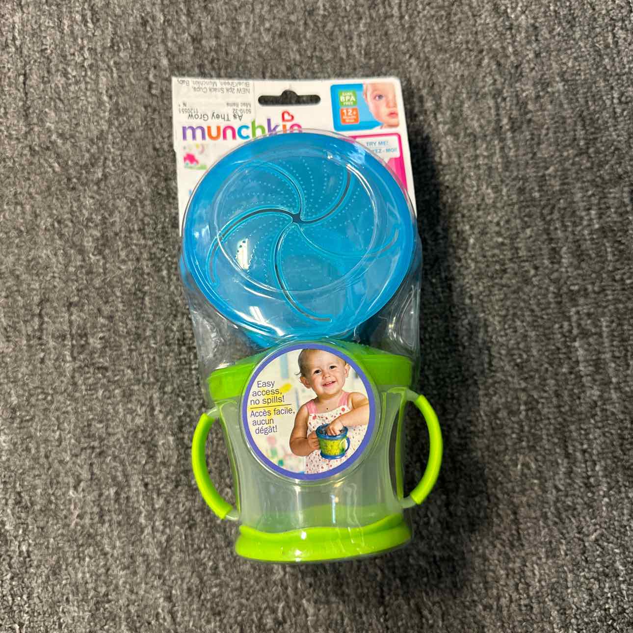 NEW 2pk Snack Cups Munchkin Misc Items