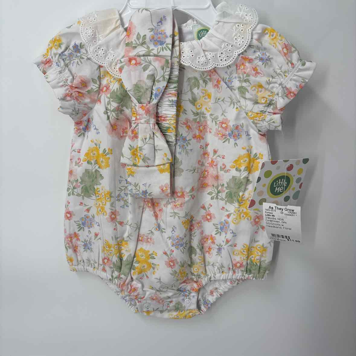 3 Months NEW Little Me Romper