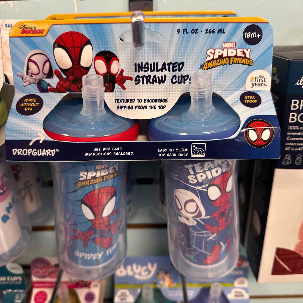 NEW The First Years 2 pack Straw Cup Feeding