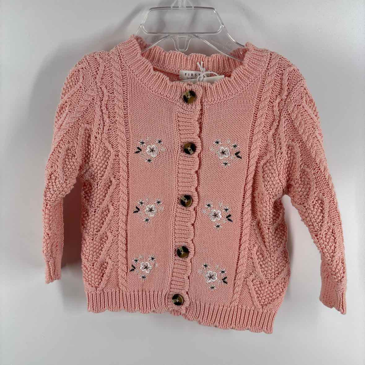 3/6 months NEW Firsts by Petit Lem Cardigan