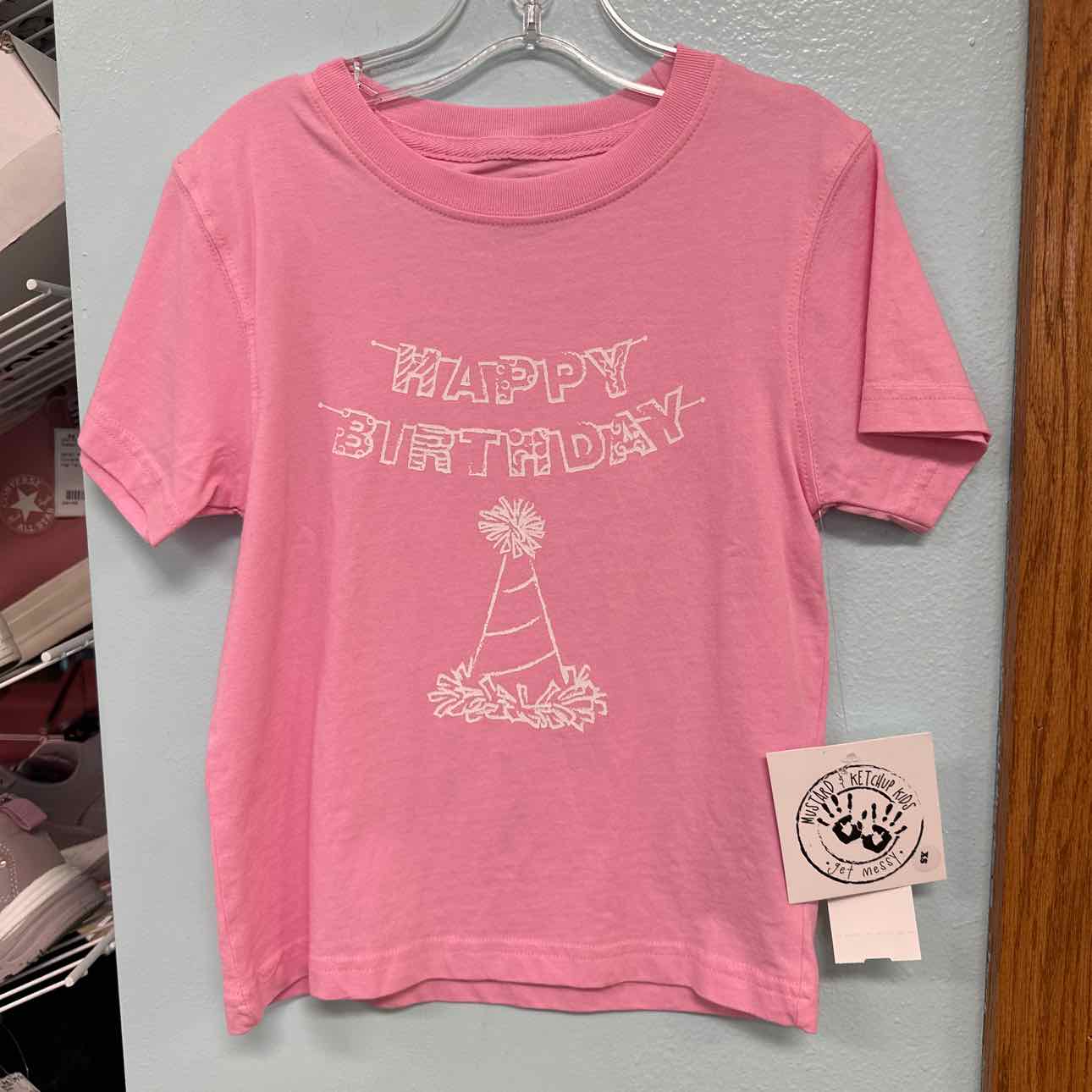 3/4 NEW Mustard & Ketchup Kids Shirt