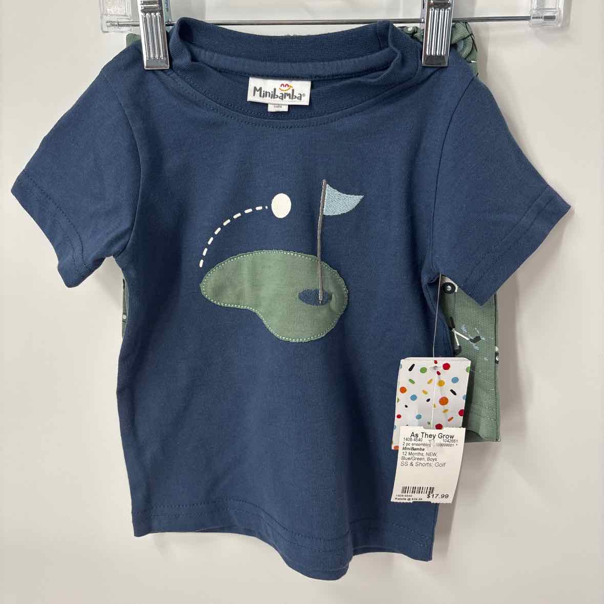12 Months NEW MiniBamba 2 pc ensembles