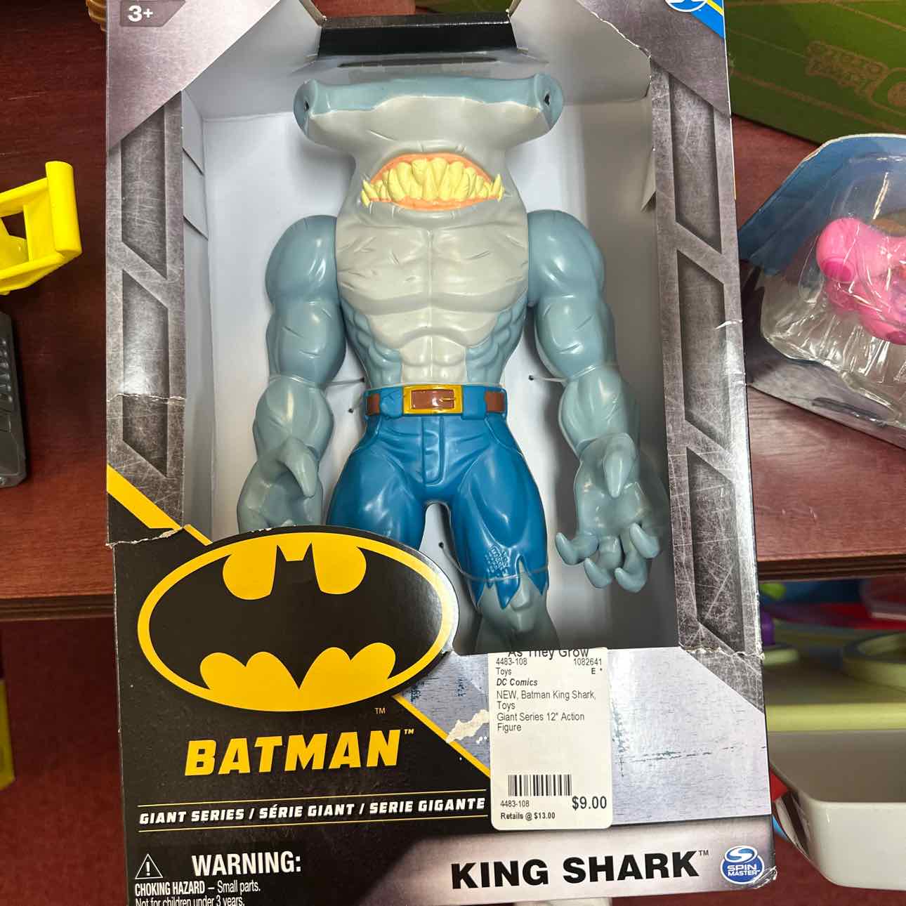 NEW DC Comics Batman King Shark Toys