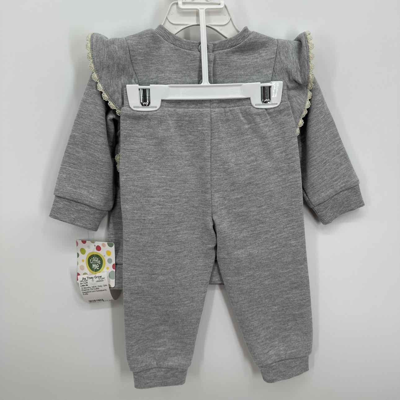12 Months NEW Little Me 2pc Outfit