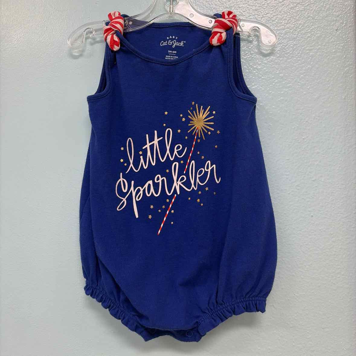 3/6 months Cat Jack Romper