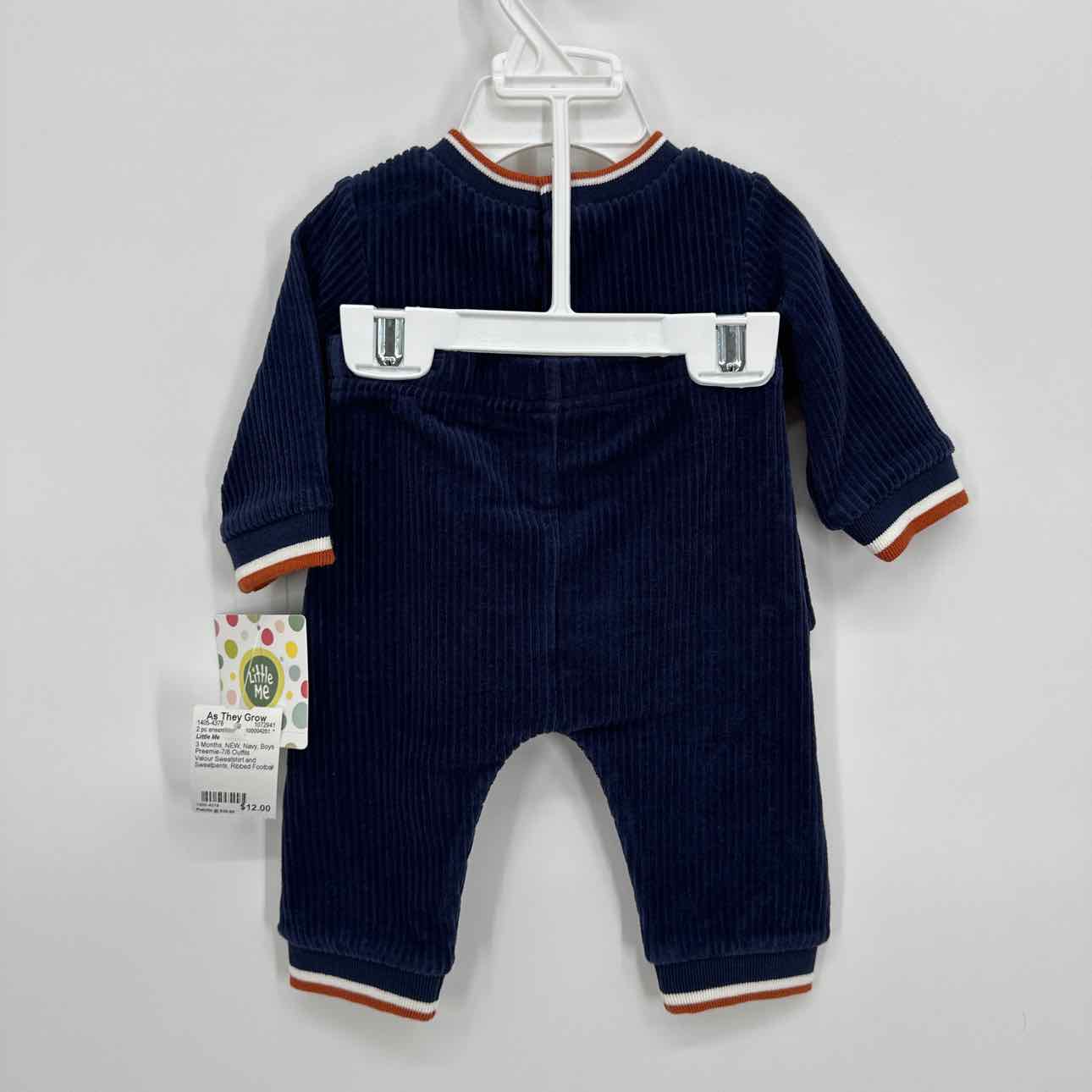 3 Months NEW Little Me 2 pc ensembles