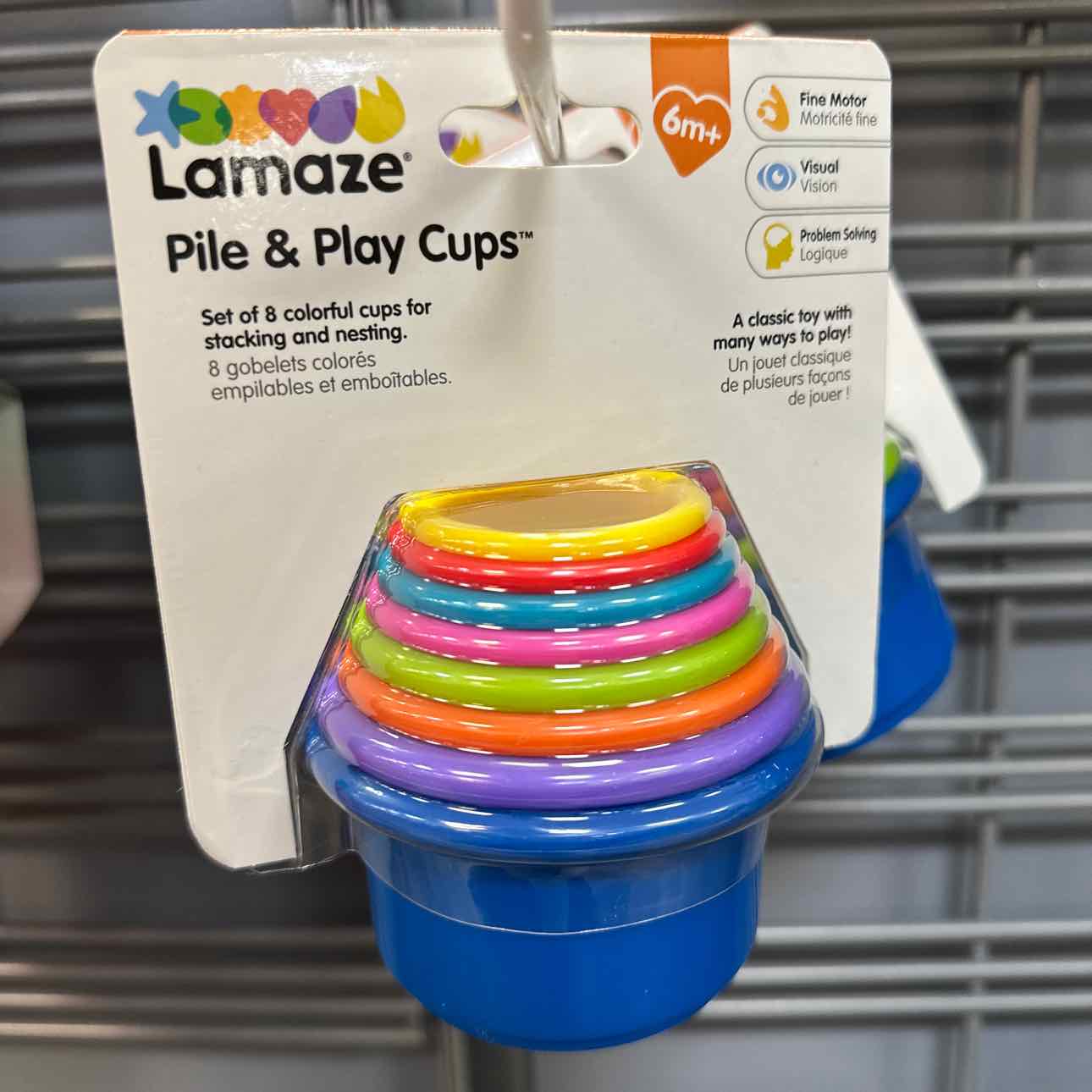 NEW Lamaze Pile & Play Stacking Cups Toys