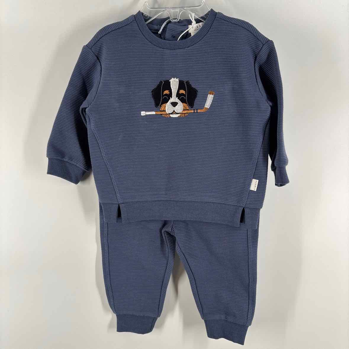 6 Months NEW Firsts by Petit Lem 2 pc ensembles
