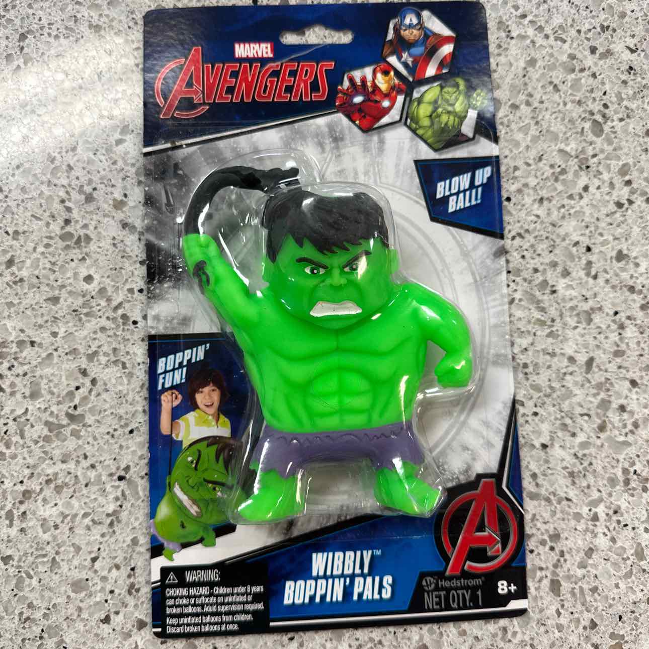 NEW Marvel Blow Up Ball Toys