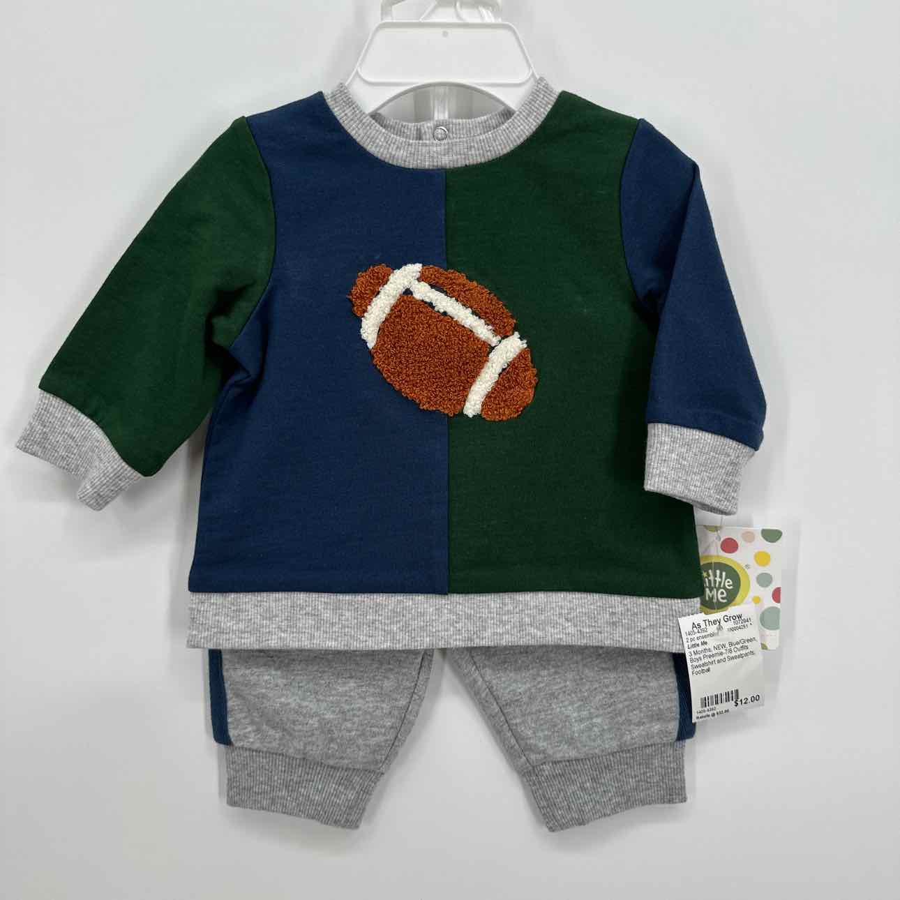 3 Months NEW Little Me 2 pc ensembles