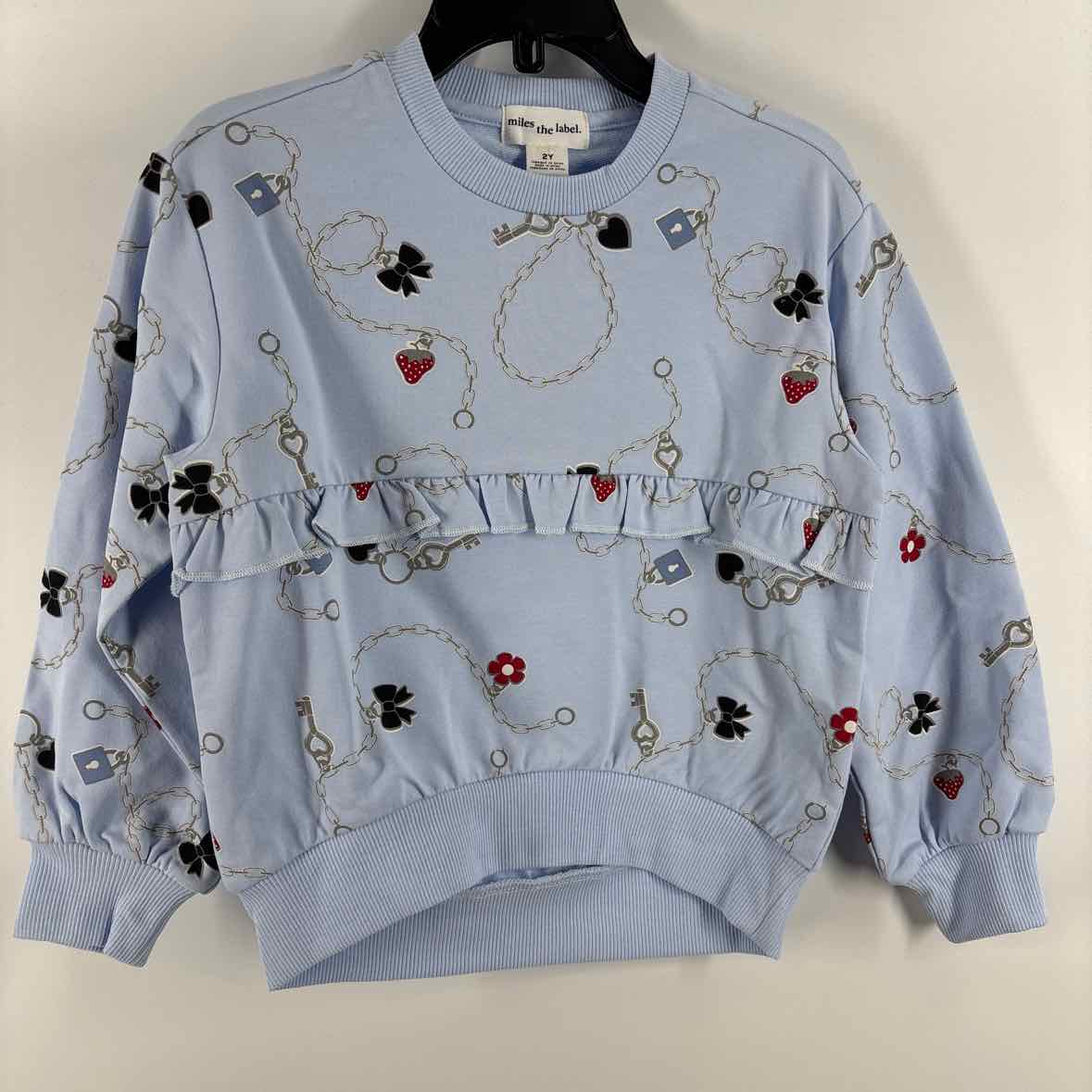 2 NEW Miles the Label Sweatshirt