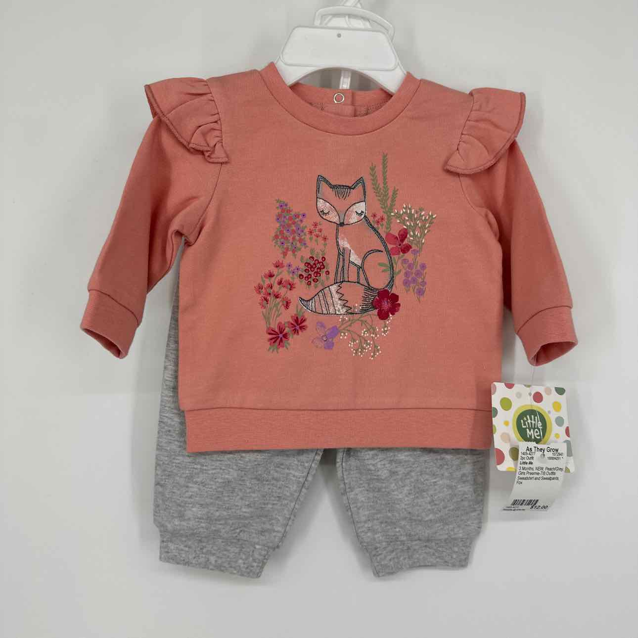 3 Months NEW Little Me 2pc Outfit