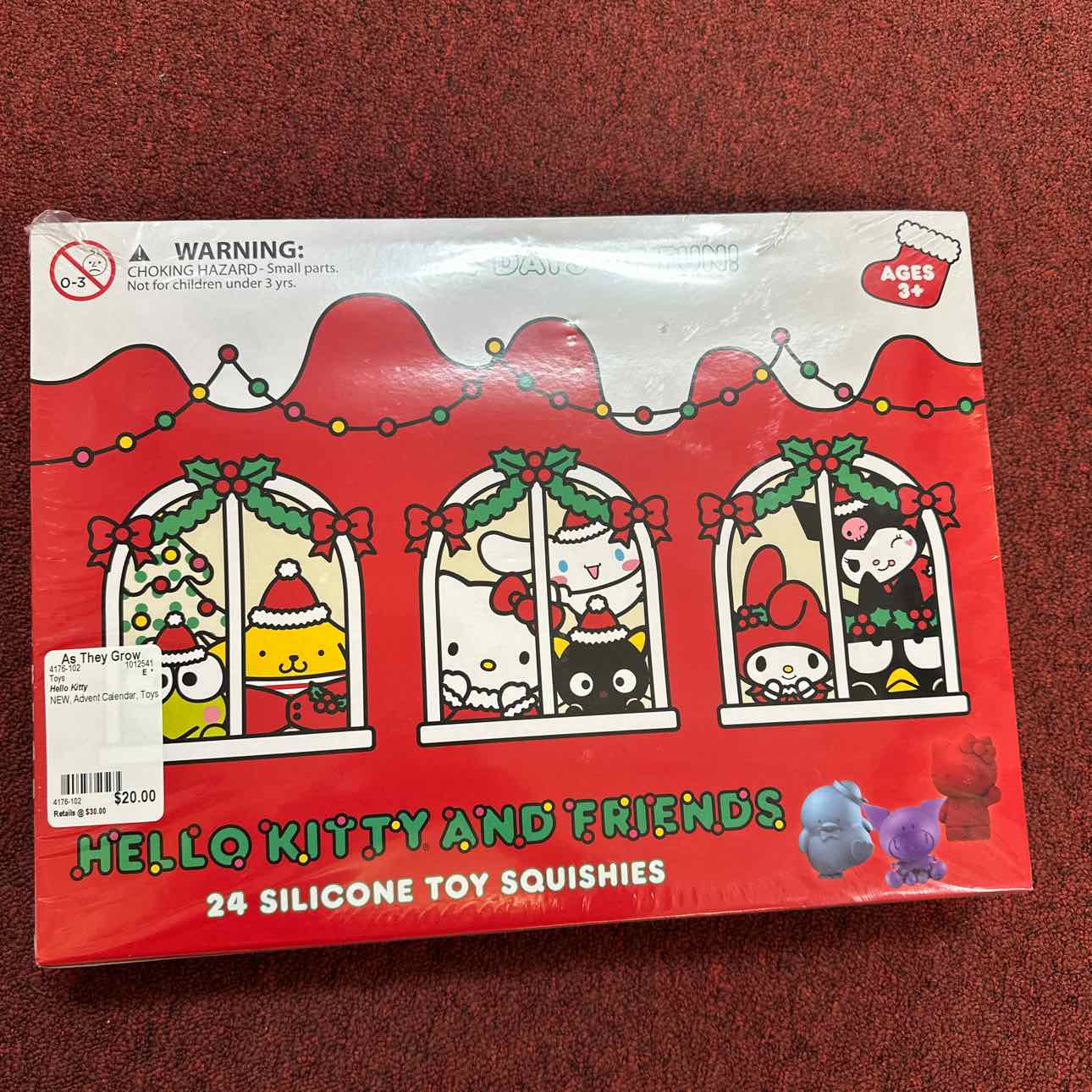 NEW Hello Kitty Advent Calendar Toys