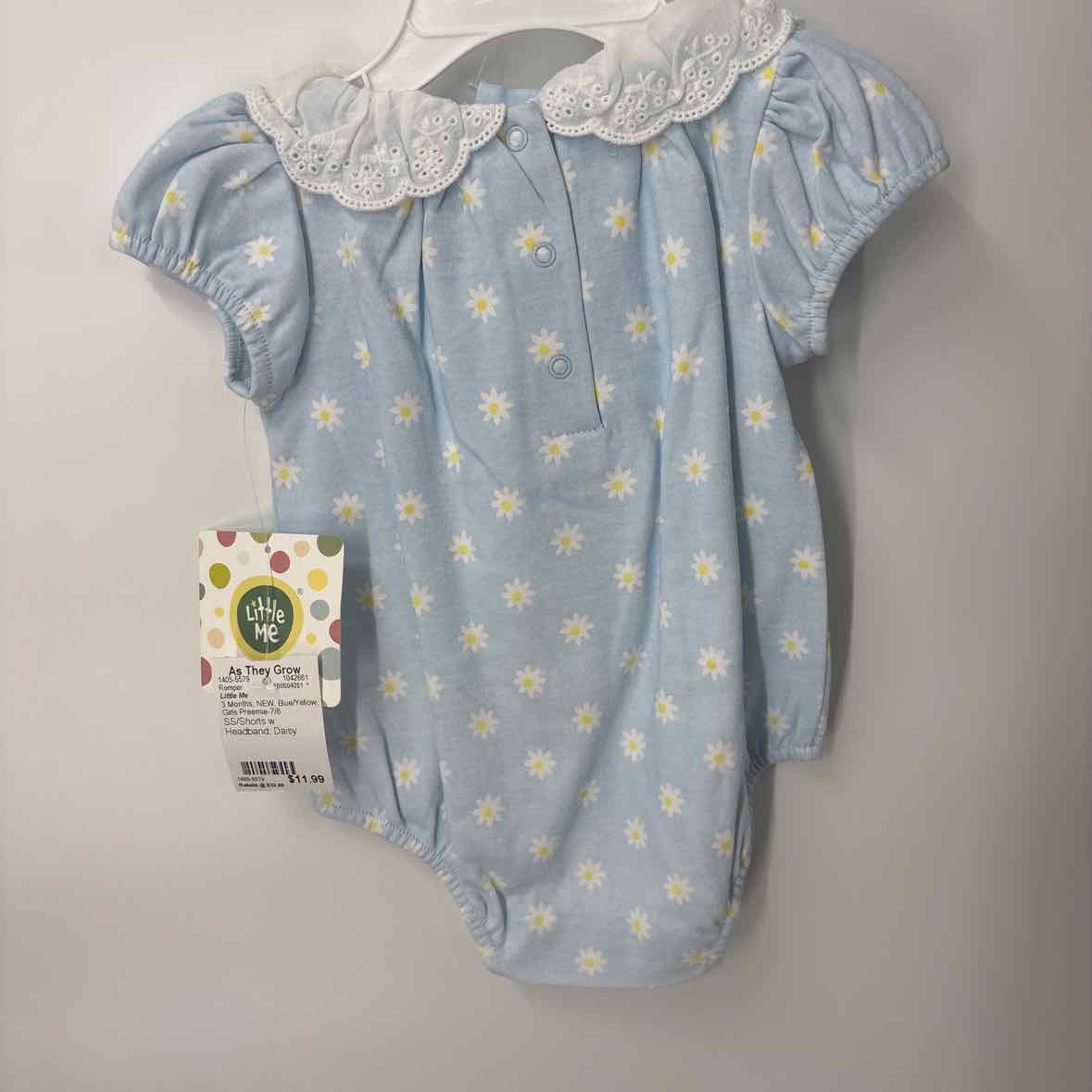 3 Months NEW Little Me Romper