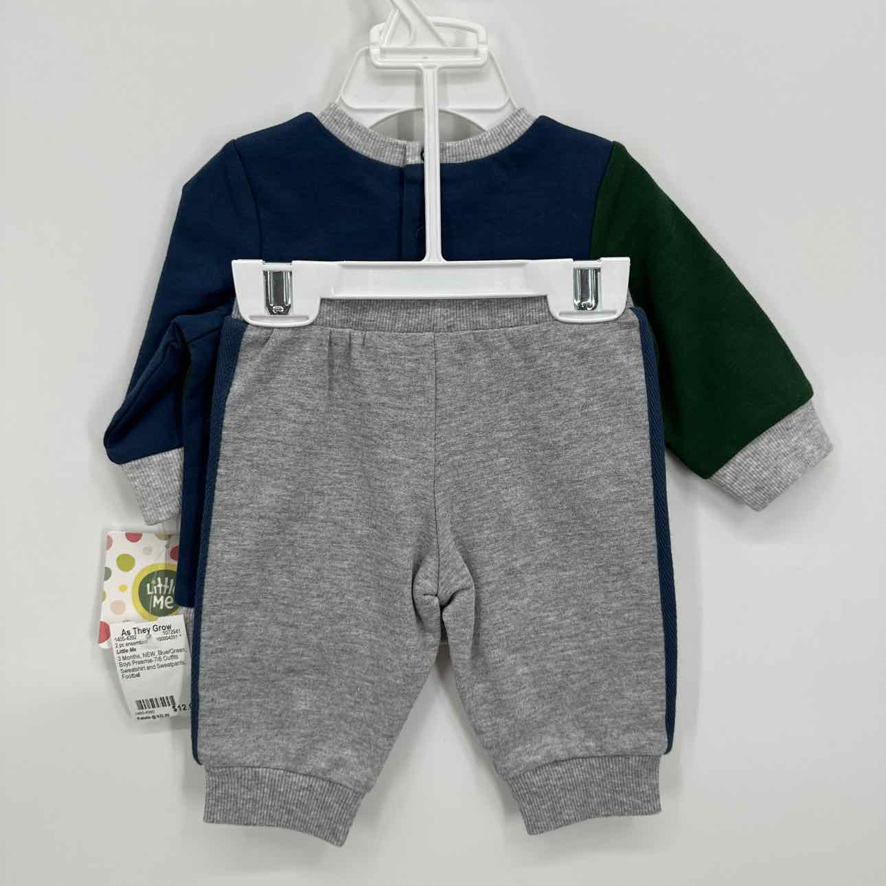 3 Months NEW Little Me 2 pc ensembles