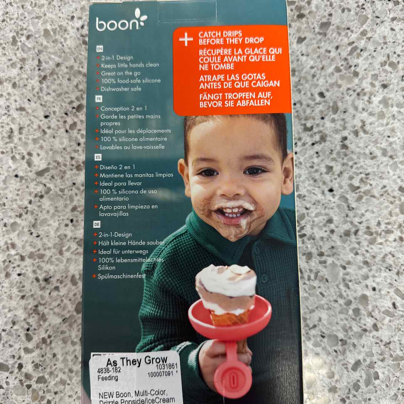 NEW Boon Drizzle Popsicle/IceCream Holder Feeding