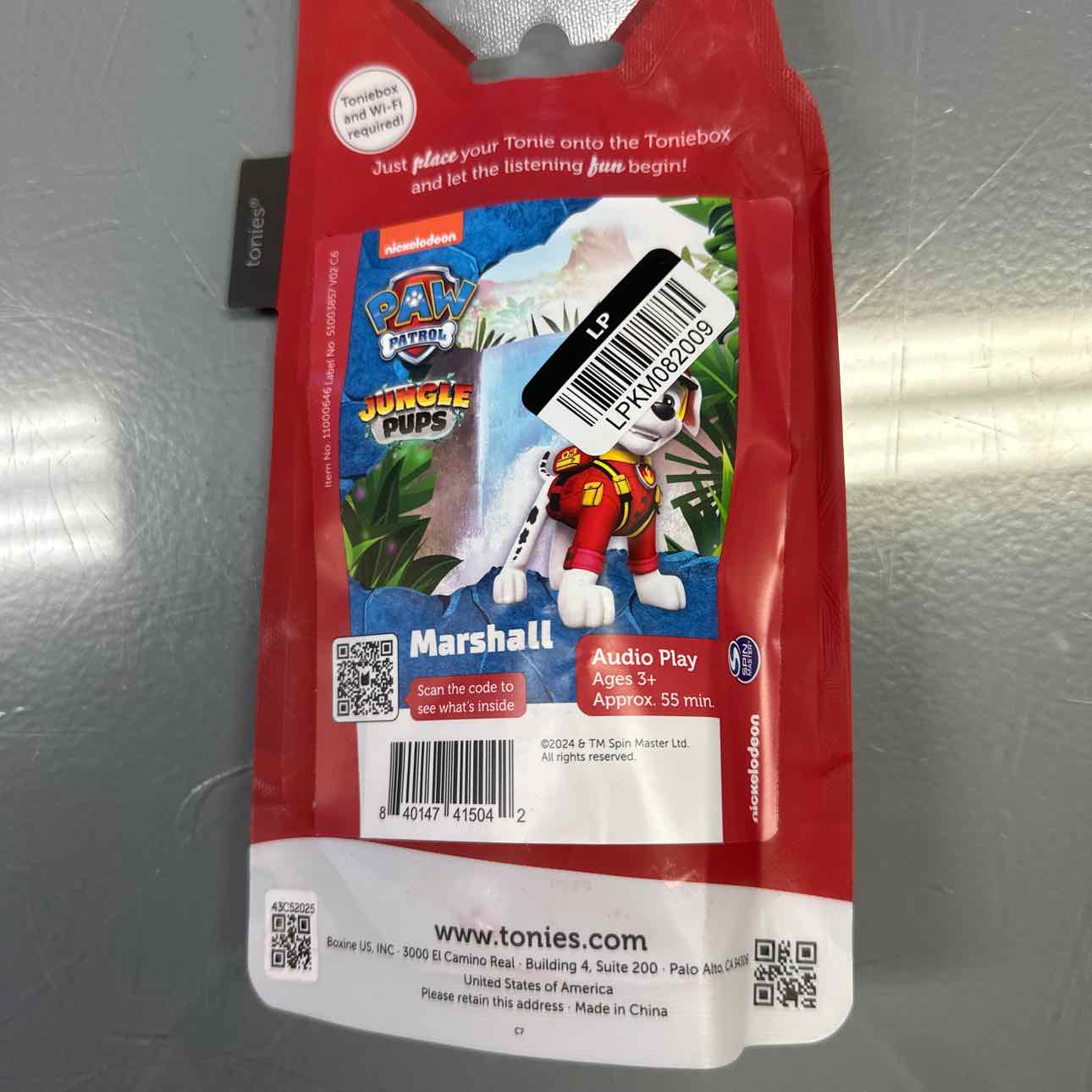 NEW Tonies Paw Patrol Toys