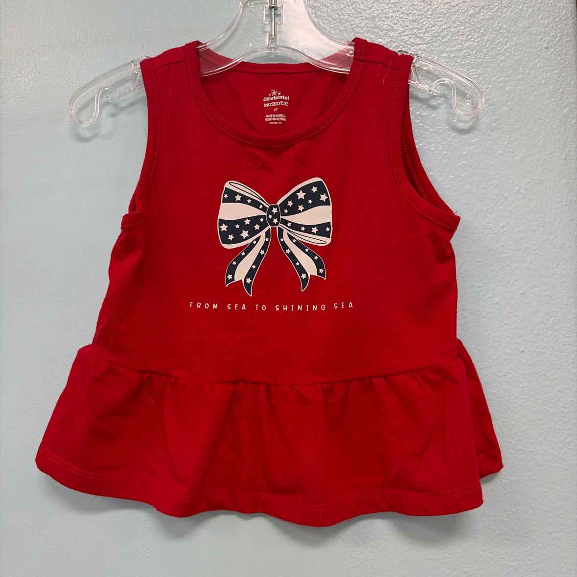 2T Celebrate It Tank Top