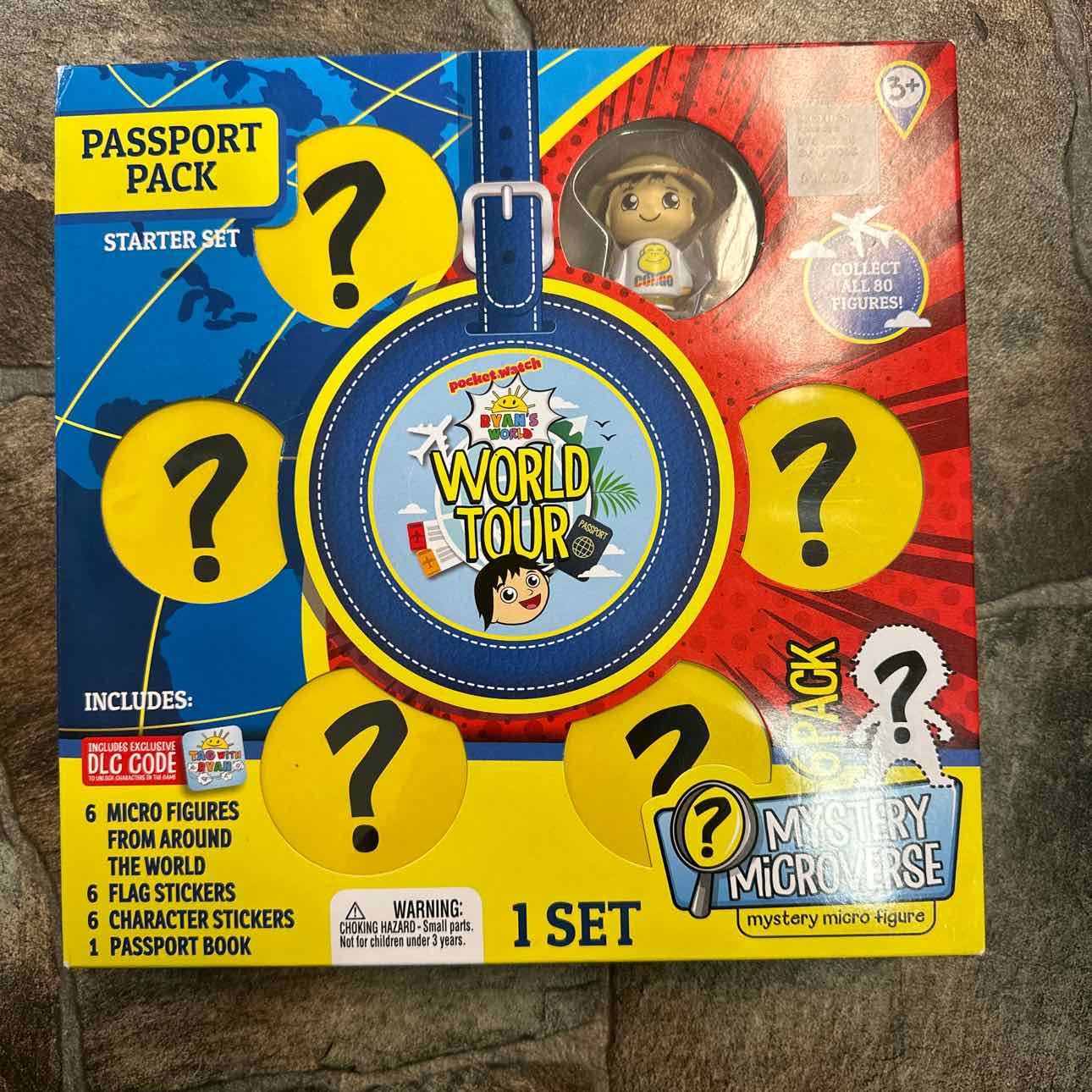 NEW Ryans World Passport Pack Toys