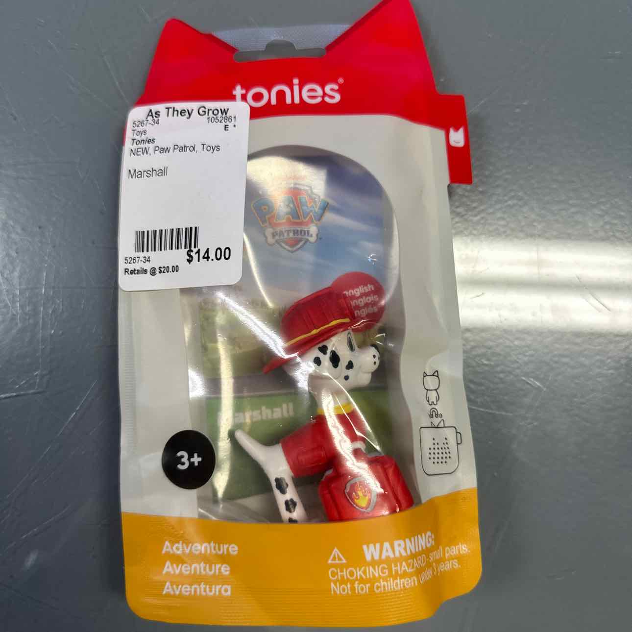 NEW Tonies Paw Patrol Toys