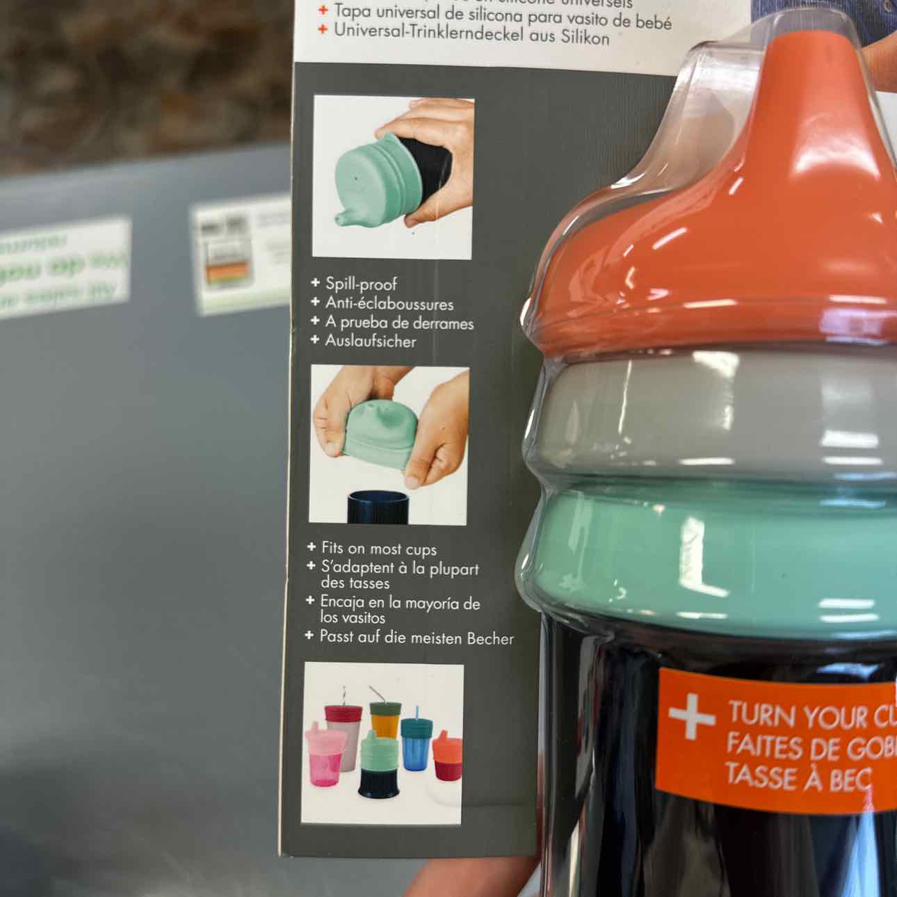 NEW Boon Snug Spout Cup Feeding