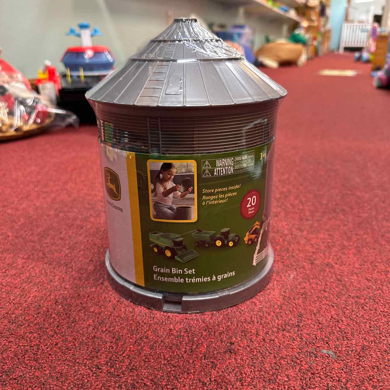 NEW John Deere Grain Bin Playset Toys