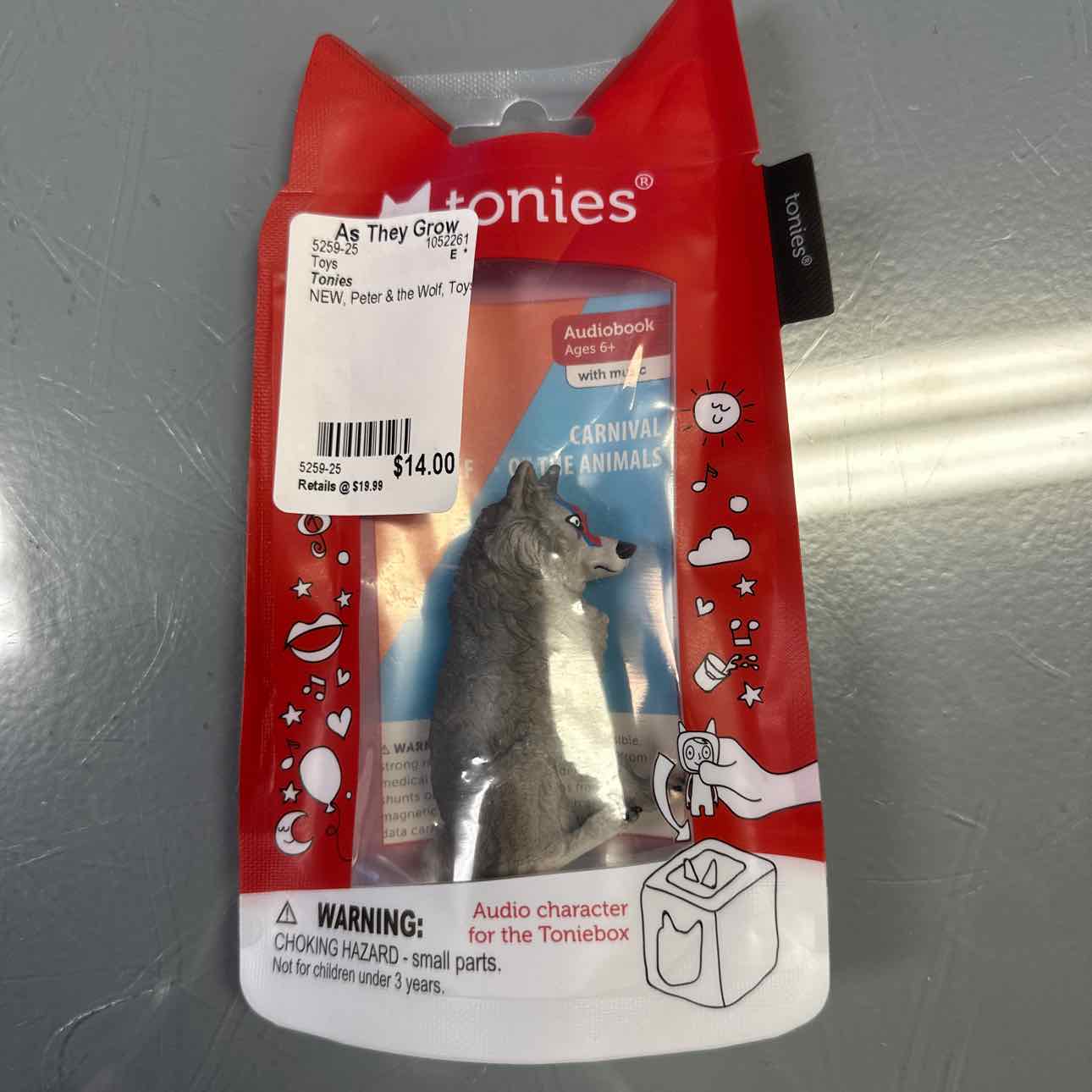 NEW Tonies Peter & the Wolf Toys