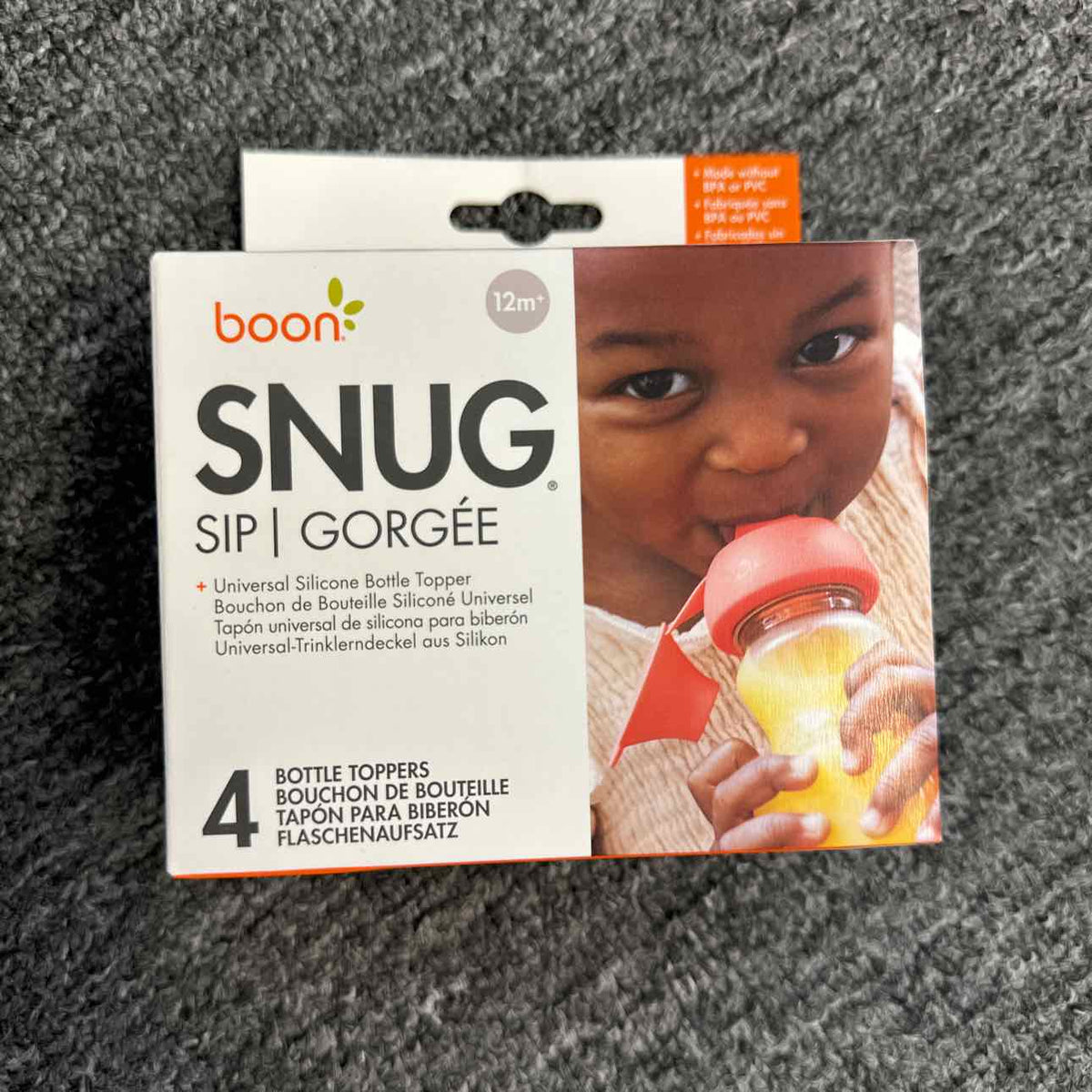 NEW Boon Snug Bottle Topper & Case Feeding