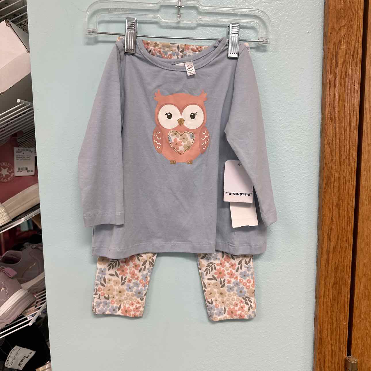 12 Months NEW MiniBamba 2pc Outfit