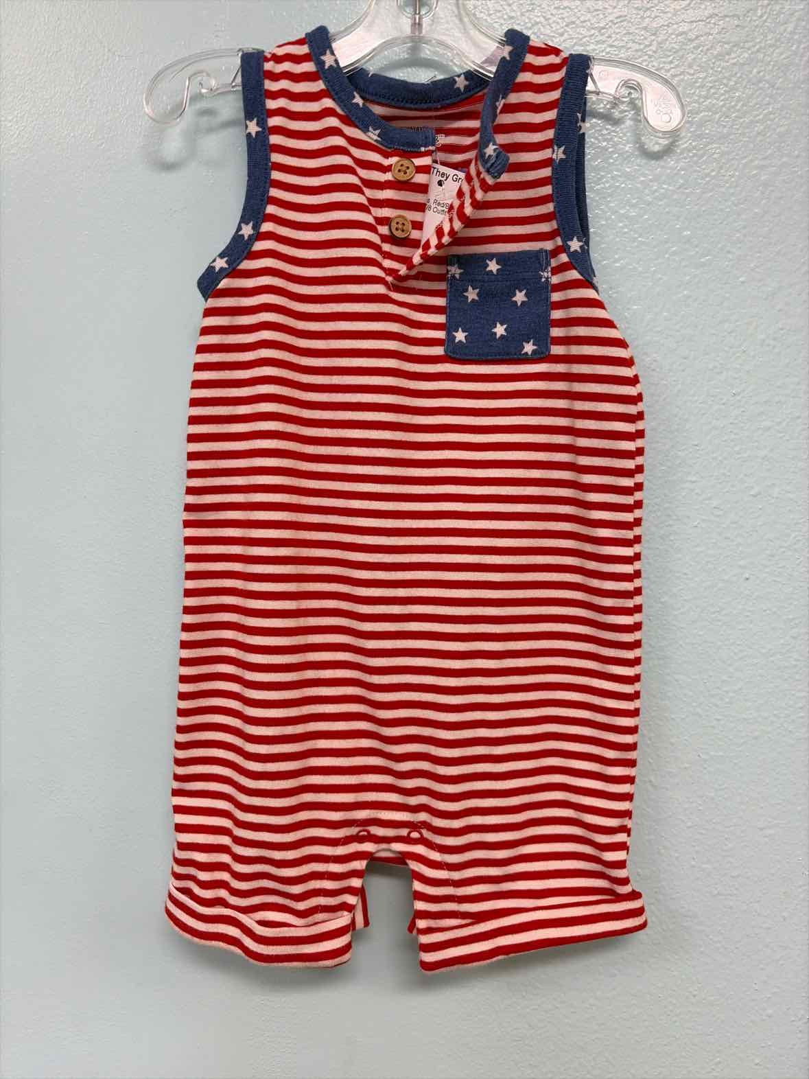 6/9 Months Cat Jack Romper
