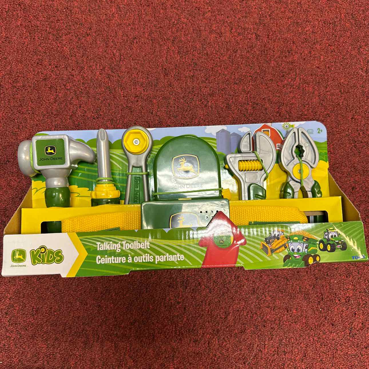 NEW John Deere Deluxe Talking Toolblet Set Toys