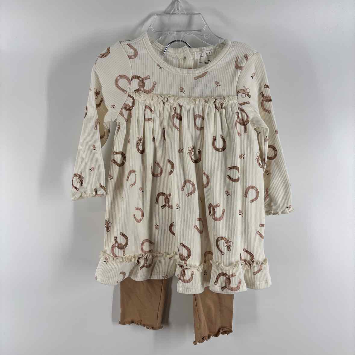 6 Months NEW Firsts by Petit Lem 2pc Outfit